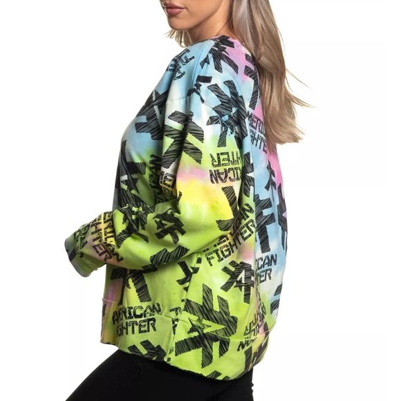 AMERICAN FIGHTER Women's Long sleeve Thermal Shirt - Picture 4 of 6